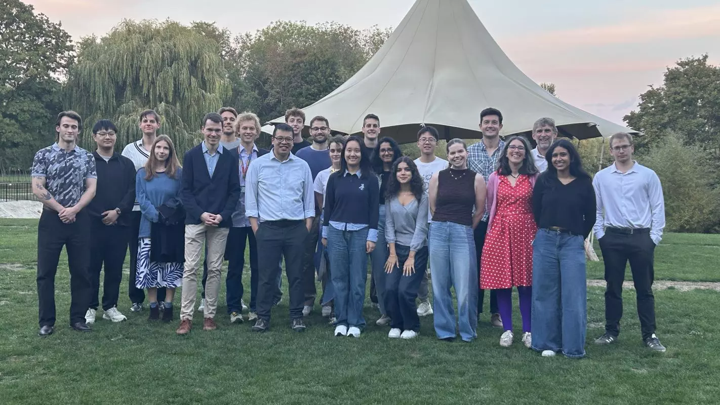 Students at Wolfson College